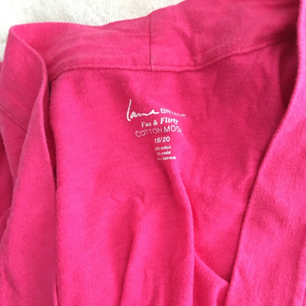 EUC Fun & Flirty Lane Bryant cotton modal